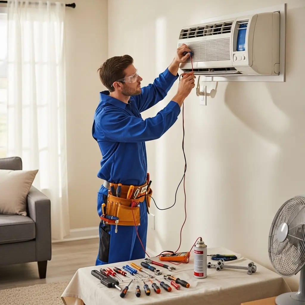 Saruhanlı Smeg Smeg klima gaz dolumu ve bakım – Enerji verimliliği artırıldı. - Teknik servis örneği